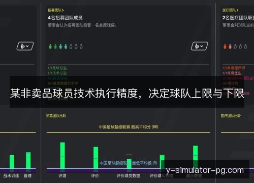 某非卖品球员技术执行精度，决定球队上限与下限